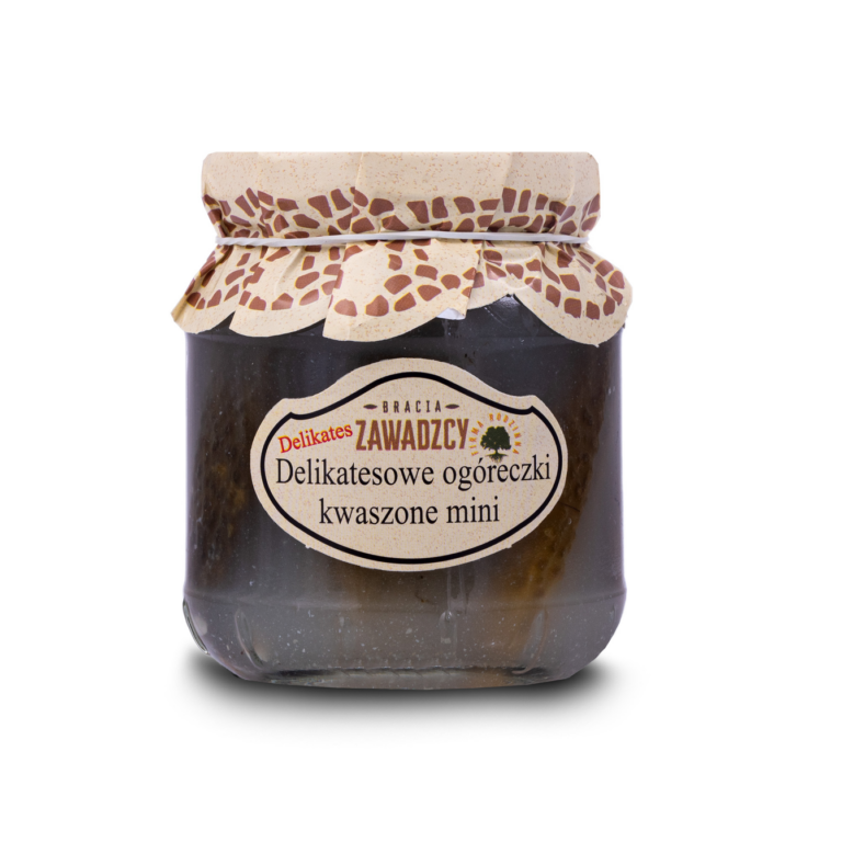 BRACIA ZAWADZCY MINI HOME-MADE PICKLED CUCUMBERS 280ML