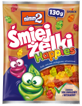 STORCK NIMM2 SMIEJZELKI HAPPIES GUMMI FRUIT GUMS 130G