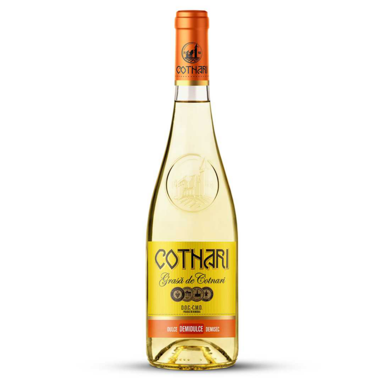 COTNARI GRASA DE COTNARI ALC.12,5% SEMIDRY WHITE WINE 750ML