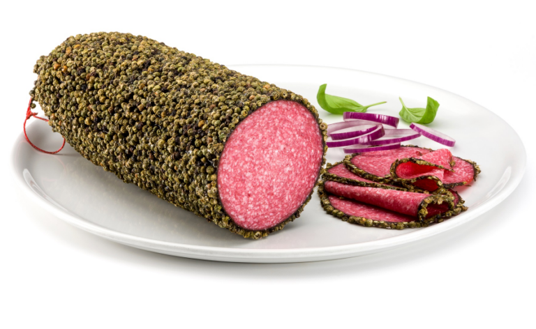 JBB SALAMI WITH GREEN PEPPER (SLICES)