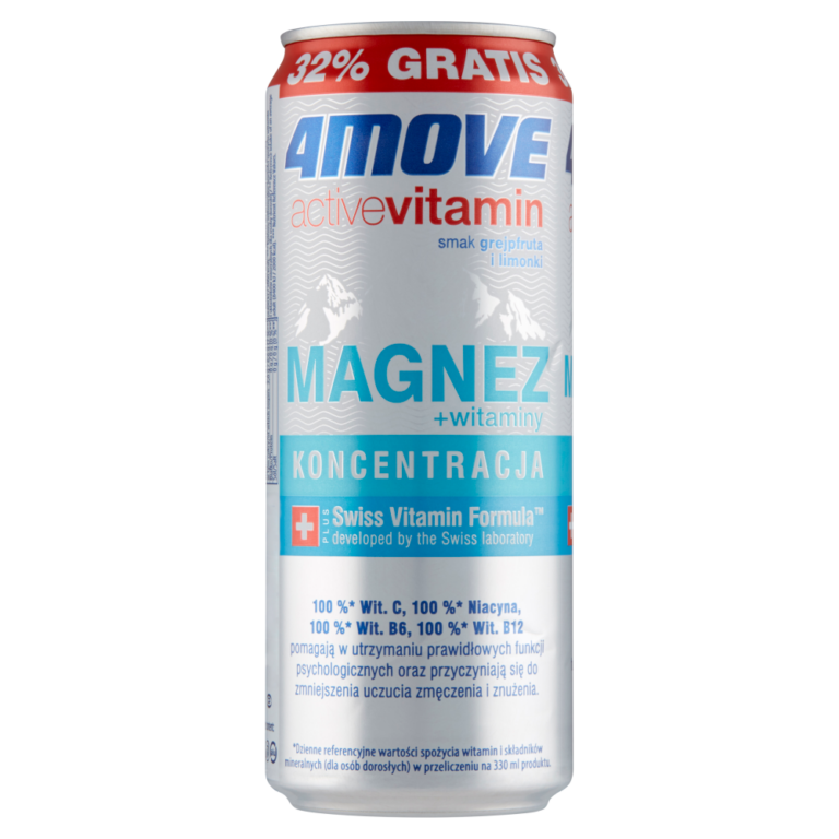 NAPOJ IZOTONICZNY 4MOVE 333ML MAGNEZ+WITAMINY