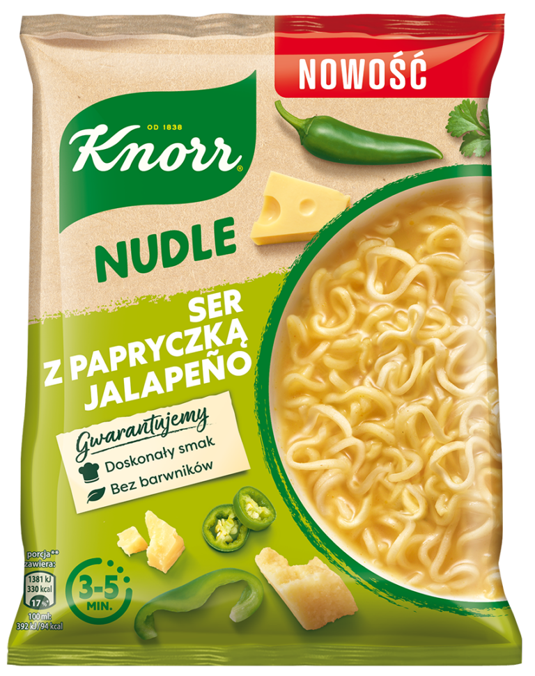 KNORR INSTANT SOUP NOODLE CHEESE JALAPENO 69G