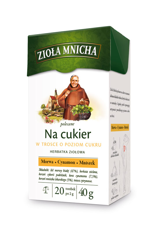BIG-ACTIVE MONASTIC HERBS FOR SUGAR 20*2G