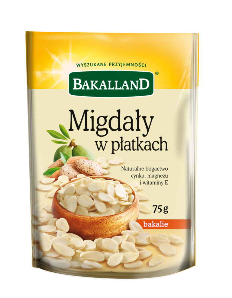 BAKALLAND ALMONDS FLAKES 75G