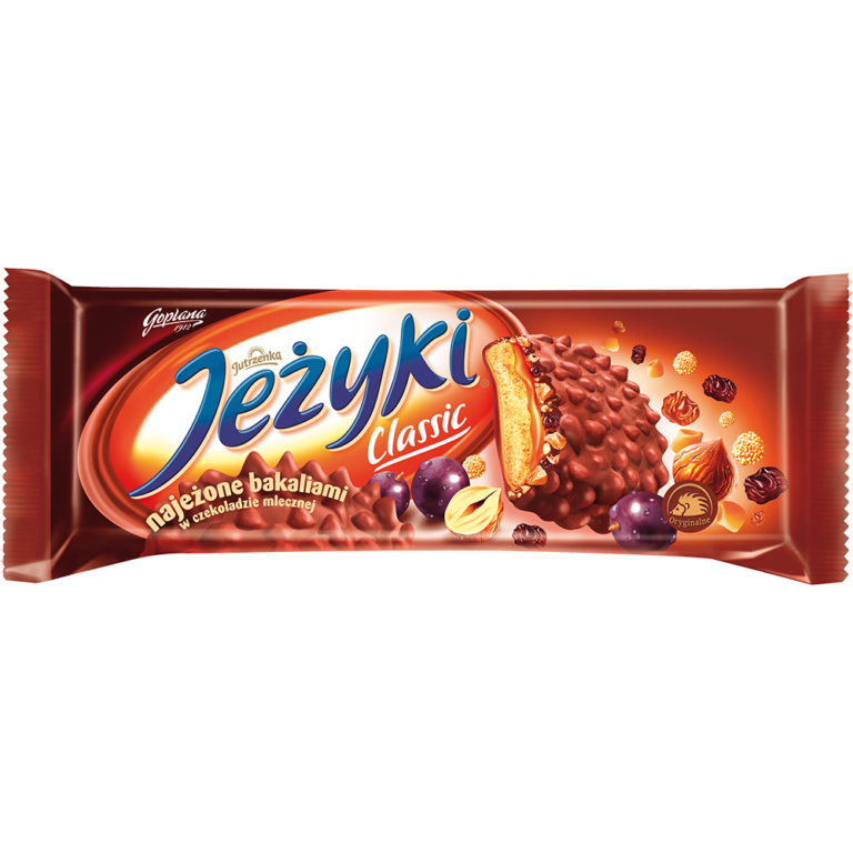 JEZYKI CLASSIC BISCUITS IN CHOCOLATE 140G GOPLANA