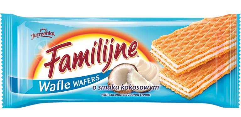 COLIAN JUTRZENKA FAMILIJNE WAFERS WITH COCONUT FLAVOURED CRE