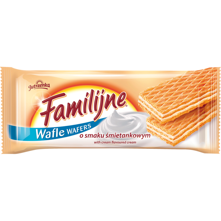 COLIAN JUTRZENKA FAMILIJNE WAFERS WITH CREAM FLAVOURED CREAM
