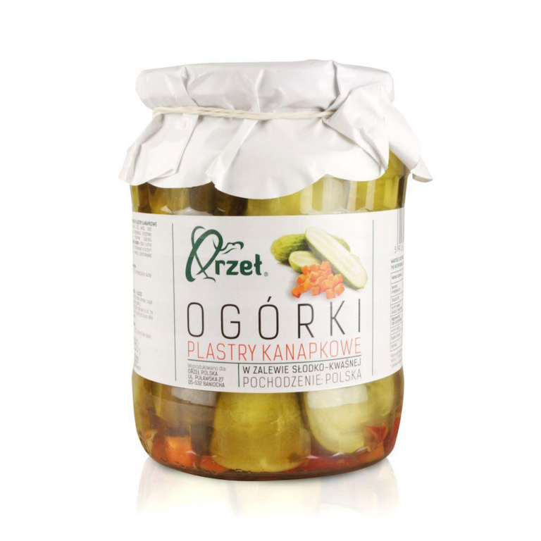 OGORKI ORZECH 520G KANAPKOWE