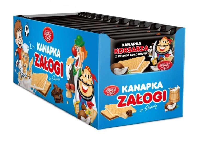 SKAWA KANAPKA KORSARZA WAFERS WITH COCONUT FILLING 26G