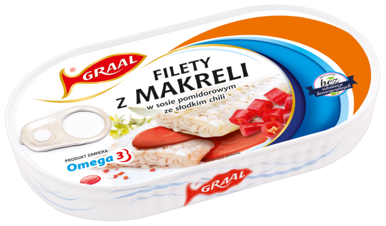 GRAAL MACKEREL FILLETS IN TOMATO SAUCE WITH SWEET CHILI