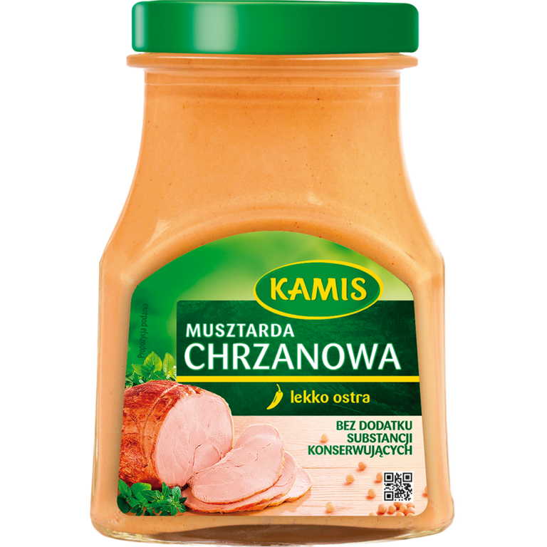 KAMIS HORSERADISH MUSTARD 185G