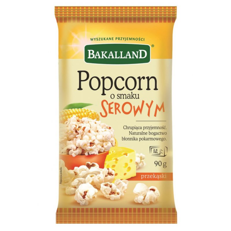 POPCORN BAKALLAND SER 90G