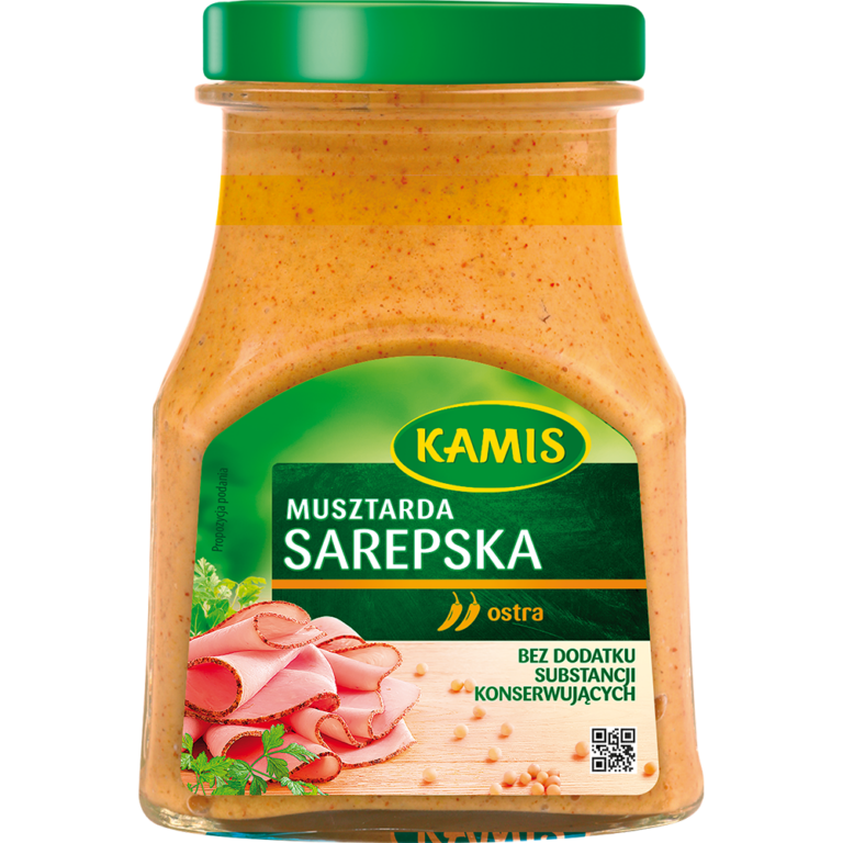 KAMIS SAREPSKA MUSTARD 185G