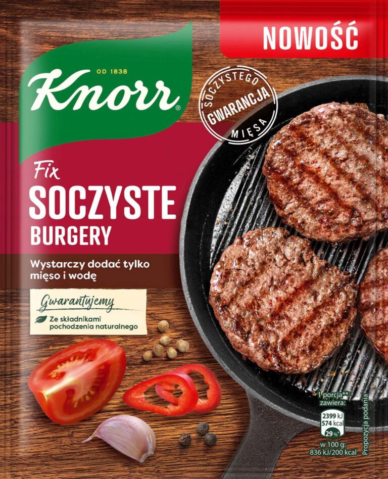 FIX SOCZYSTE BURGERY KNORR 70G