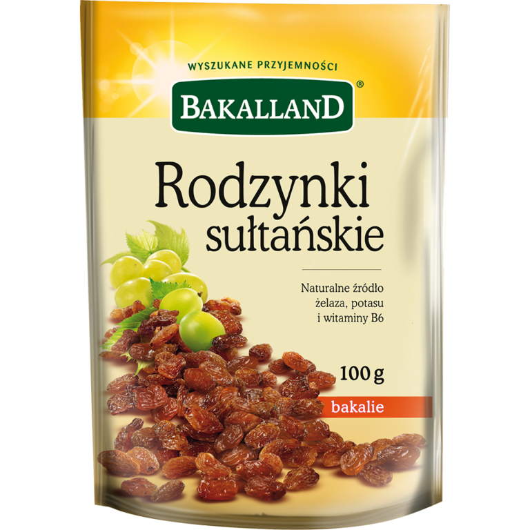 BAKALLAND SULTAN RAISINS 100G