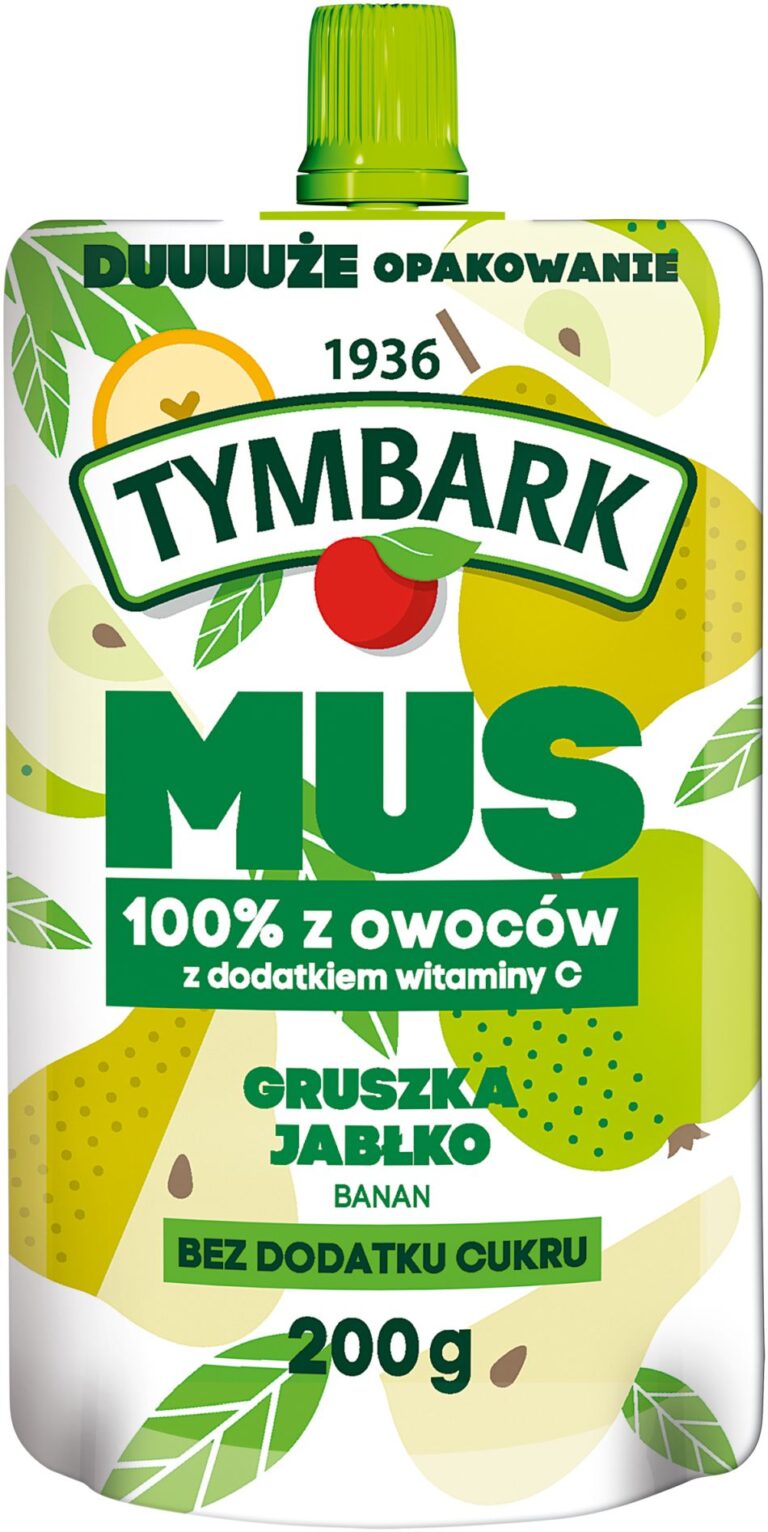 TYMBARK 200G MOUSSE PEAR-APPLE-BANANA