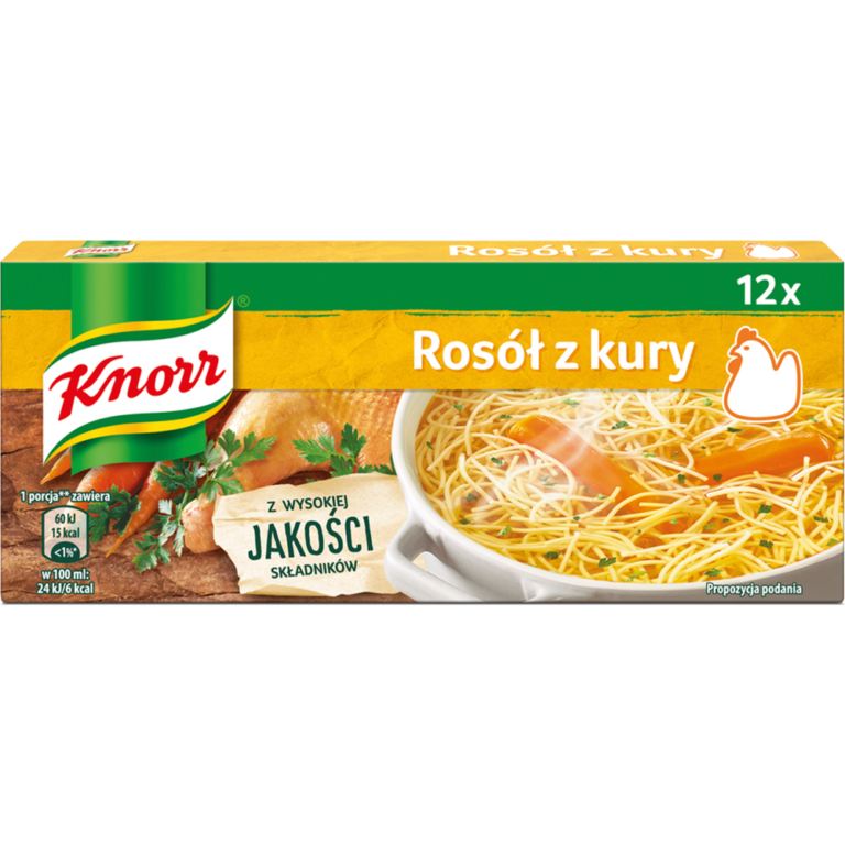 UNILEVER KNORR CHICKEN STOCK CUBES (12*10G) 120G