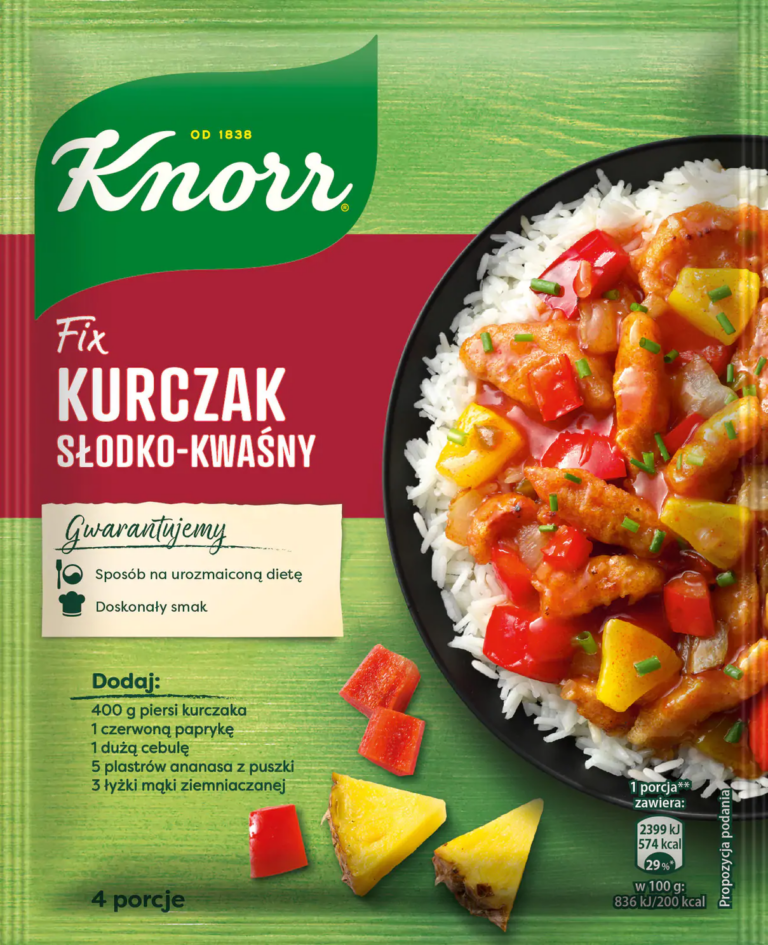 UNILEVER KNORR FIX SWEET AND SOUR CHICKEN 64G