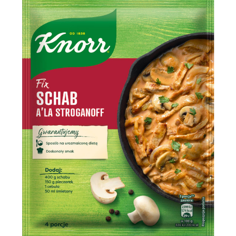 FIX SCHAB STROGANOFF KNORR 53G