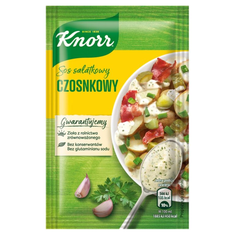 UNILEVER KNORR GARLIC SALAD DRESSING 8G