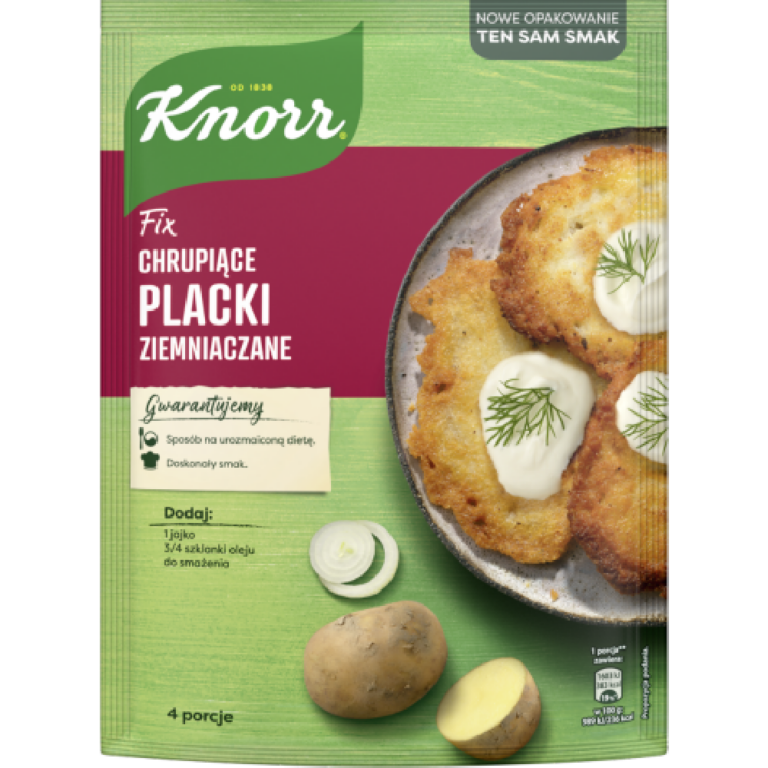 UNILEVER KNORR FIX FOR CRISPY POTATO PANCAKES 198G