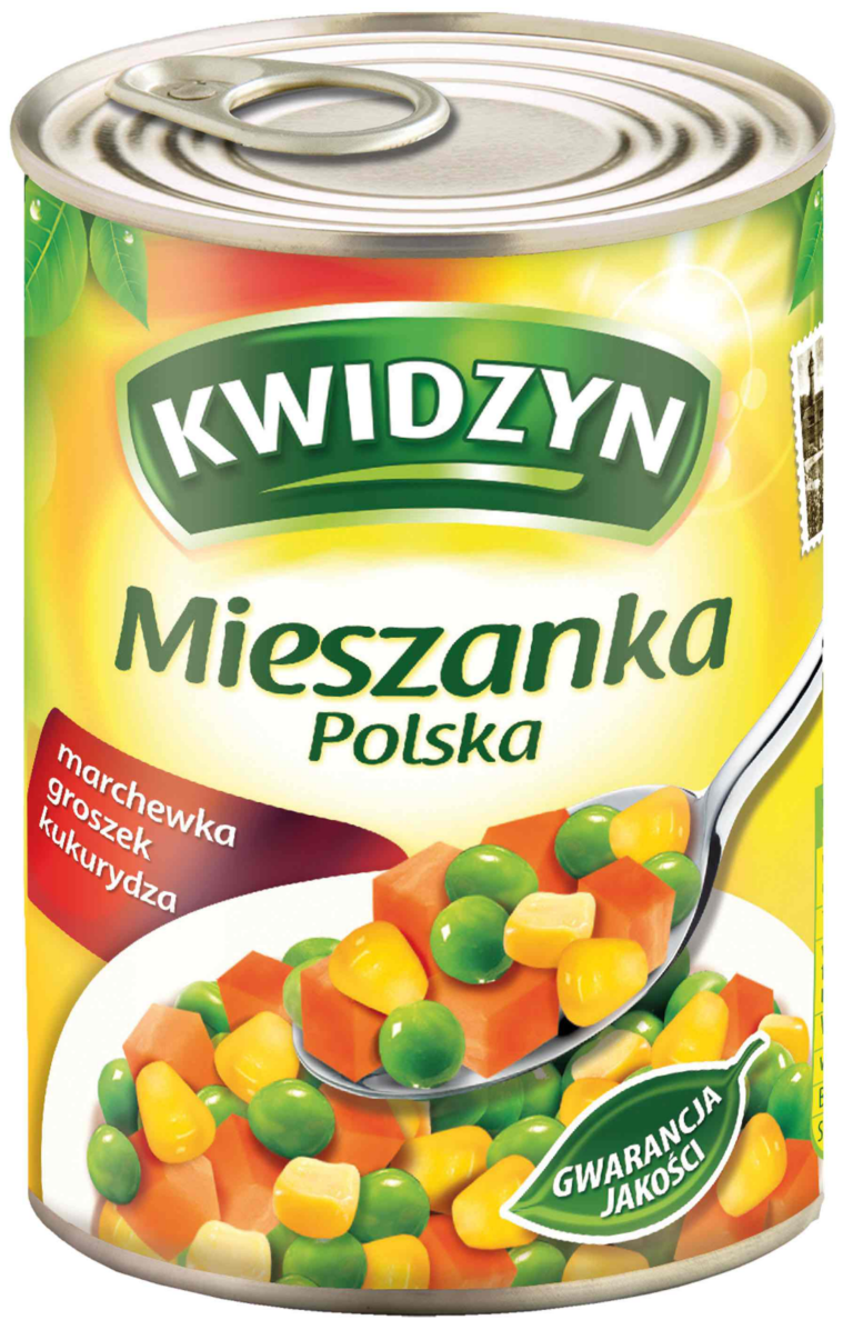 KWIDZYN POLISH VEGETABLES MIX 400G