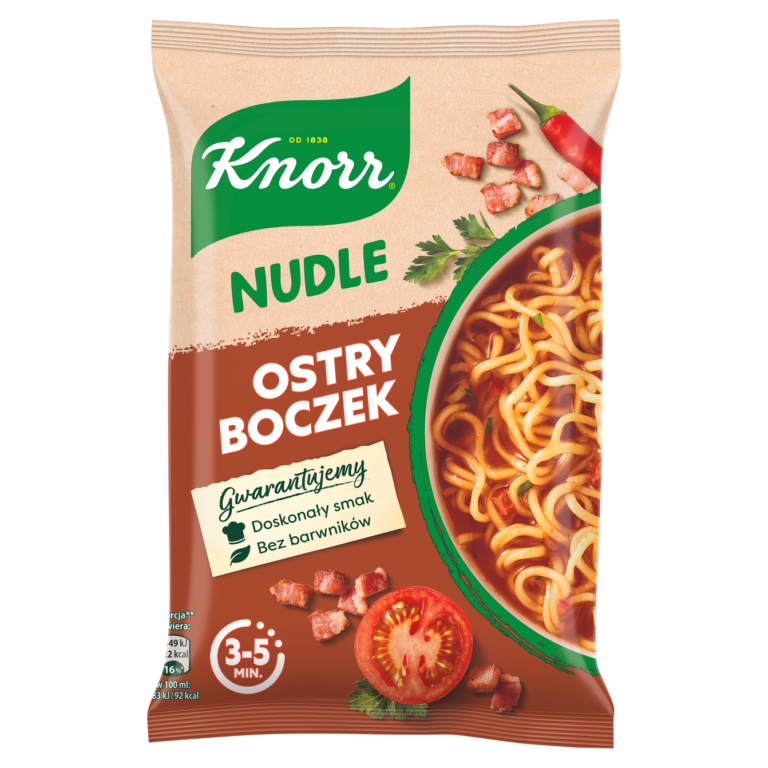 KNORR INSTANT SOUP NOODLE CRISP BACON 63G