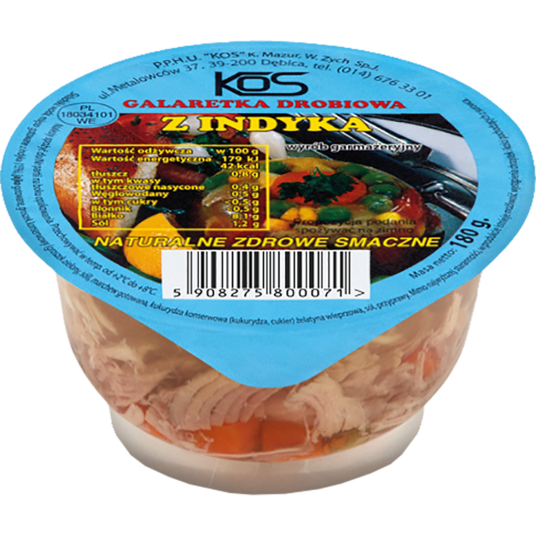 KOS TURKEY POULTRY JELLY 180G