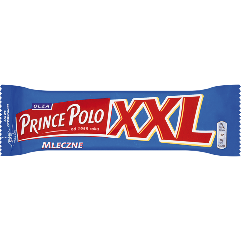 MONDELEZ PRINCE POLO XXL MILK CRISPY WAFER WITH COCOA 50G