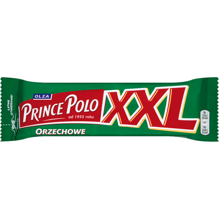 MONDELEZ PRINCE POLO XXL HAZELNUT CRISPY WAFER 50G