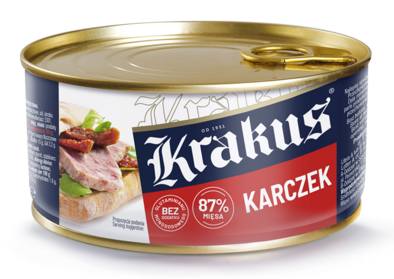 ANIMEX KRAKUS CANNED PORK NECK PRESERVED MEAT 300G