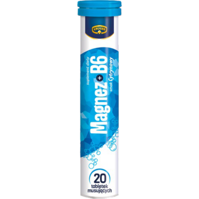 KRUGER MAGNESIUM+B6 DIETARY SUPPLEMENT EFFERVESCENT TABLETS