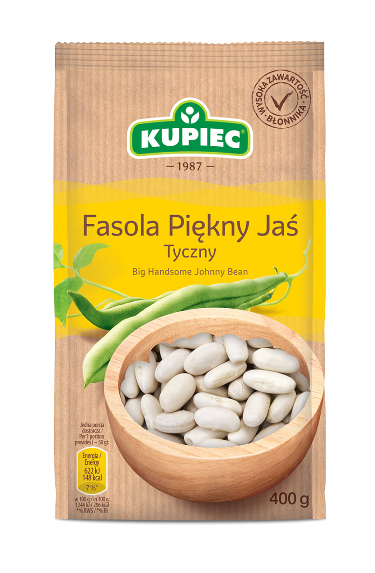 KUPIEC FASOLA TYCZNY JAS 400G