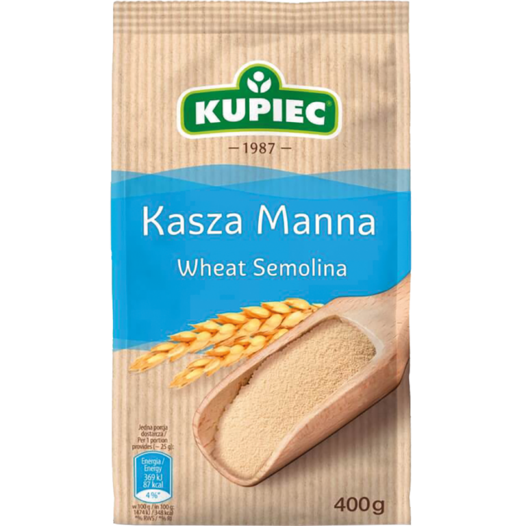 KUPIEC KASZA MANNA  400G