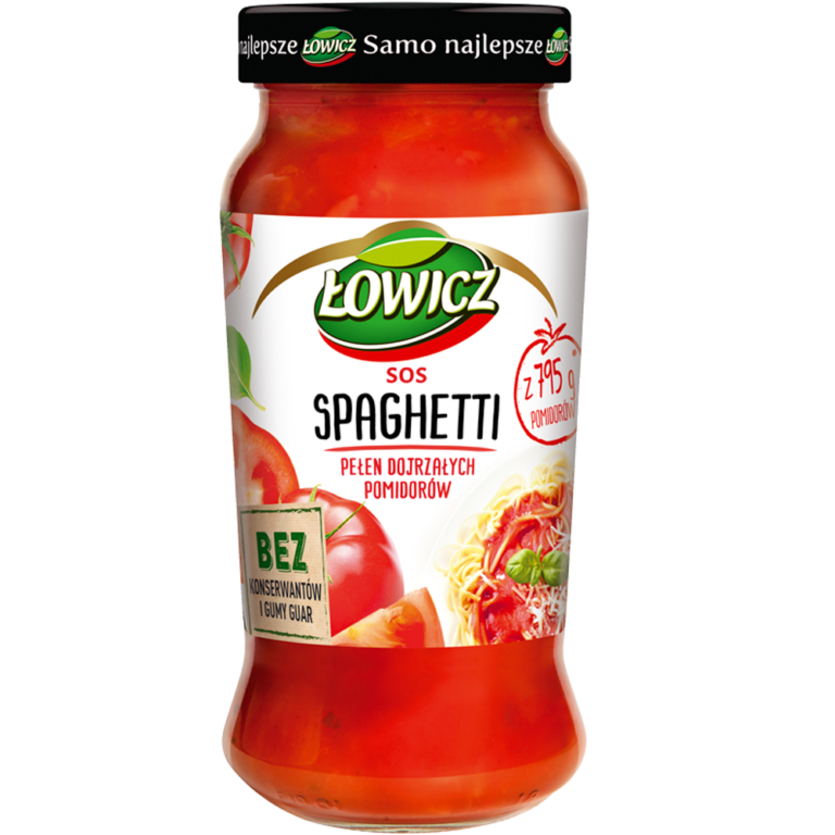 LOWICZ SPAGHETTI SAUCE 500G