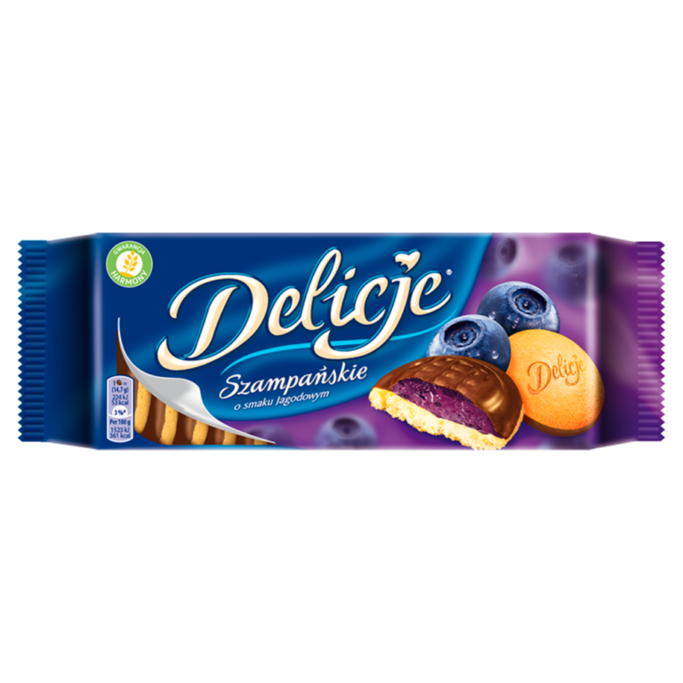 MONDELEZ DELICJE SZAMPANSKIE CHOCOLATE TOPPED JAFFA CAKES WI