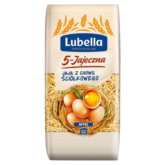 LUBELLA 5 EGGS PASTA THREAD 250G