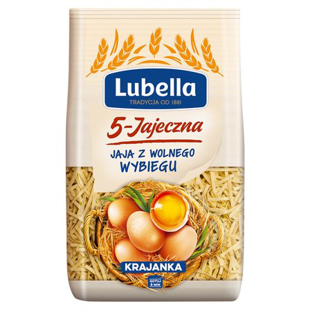 LUBELLA 5 EGGS PASTA NOODLES 400G