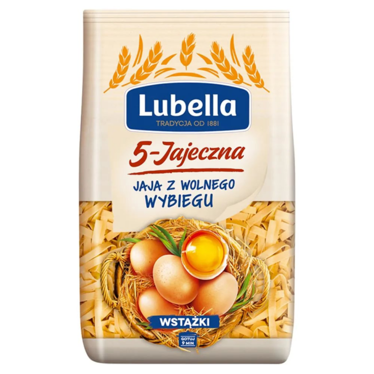 LUBELLA 5 EGGS PASTA RIBBON 400G