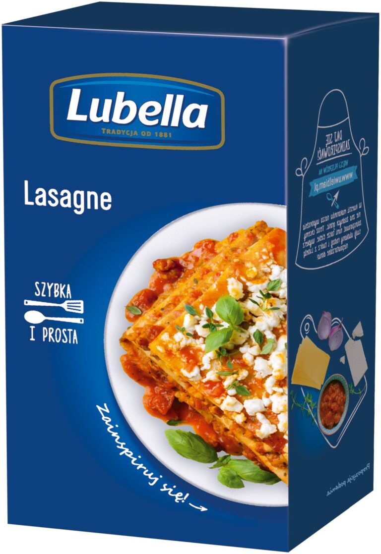 MAKARON INSPIRACJE 500G LASAGNE LUBELLA