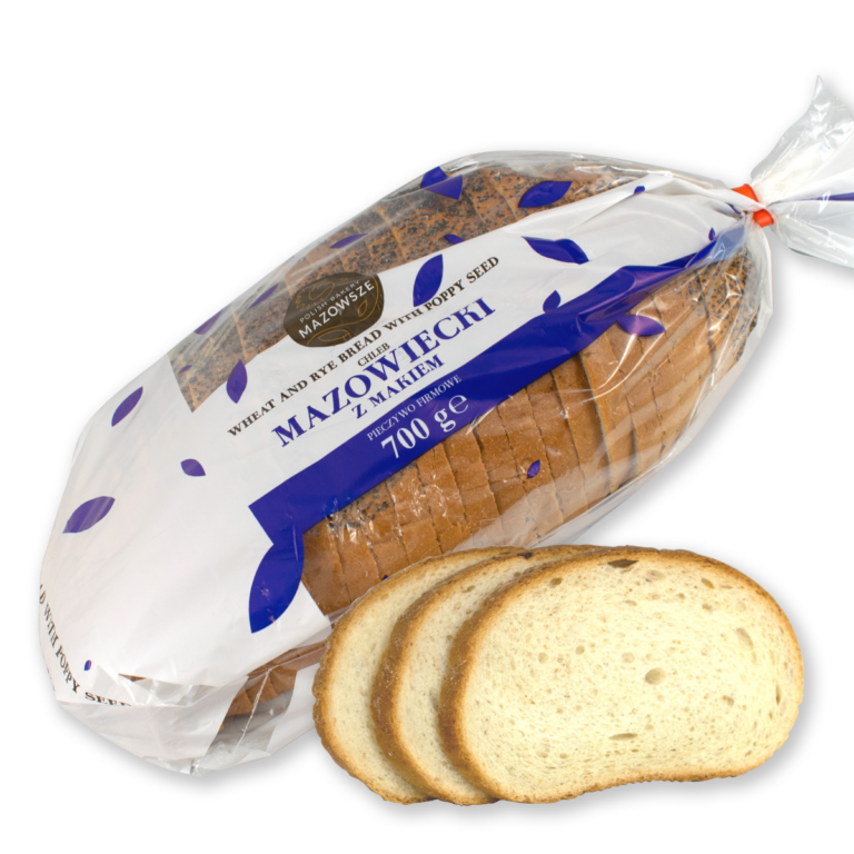 MAZ. CHLEB MAZOWIECKI Z MAKIEM 700G