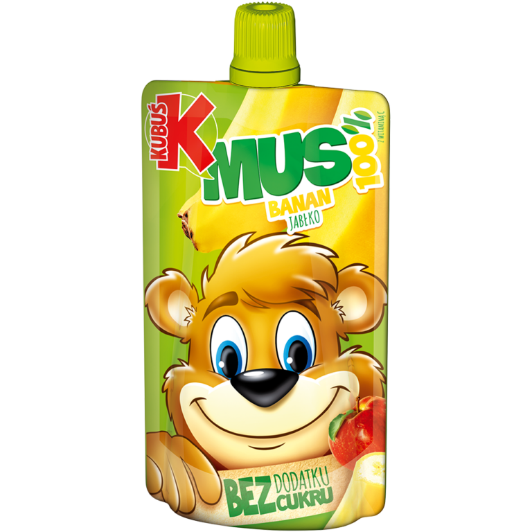 MUS KUBUS 100% JABLKO MARCHEW BANAN 100G