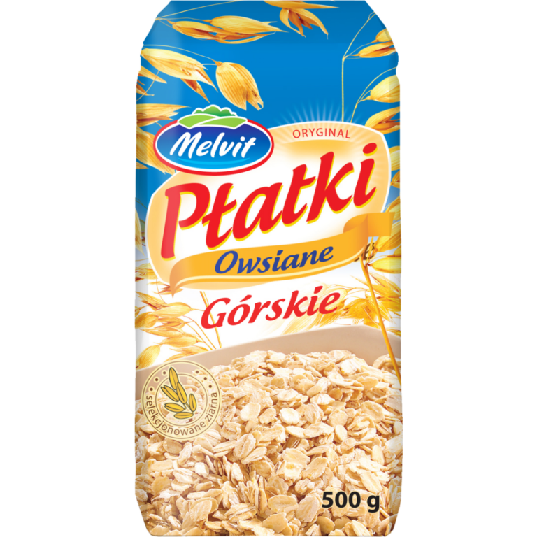 PLATKI OWSIANE GORSKIE 500G STABILO MELVIT