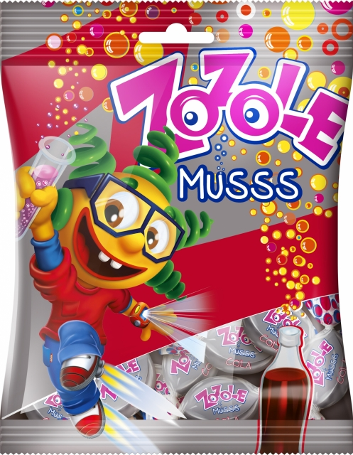 MIESZKO ZOZOLE MUSSS COLA FLAVOURED FIZZY FILLING 75G