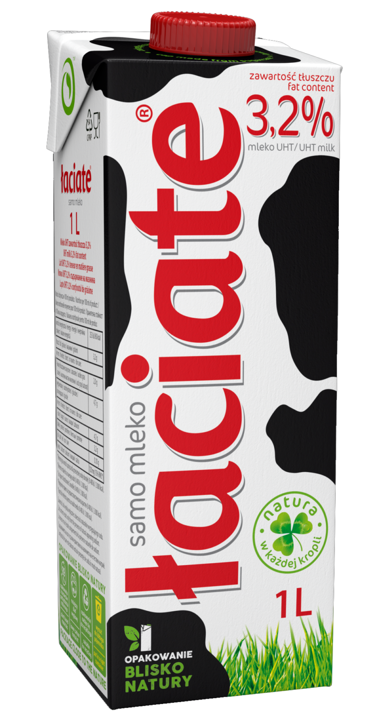 MLEKPOL LACIATE UHT MILK 3,2% FAT 1L