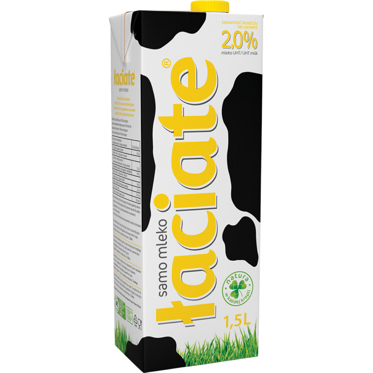 MLEKPOL LACIATE UHT MILK 2,0% FAT 1,5L