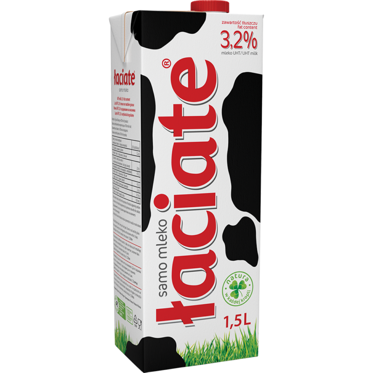 MLEKPOL LACIATE UHT MILK 3,2% FAT 1,5L