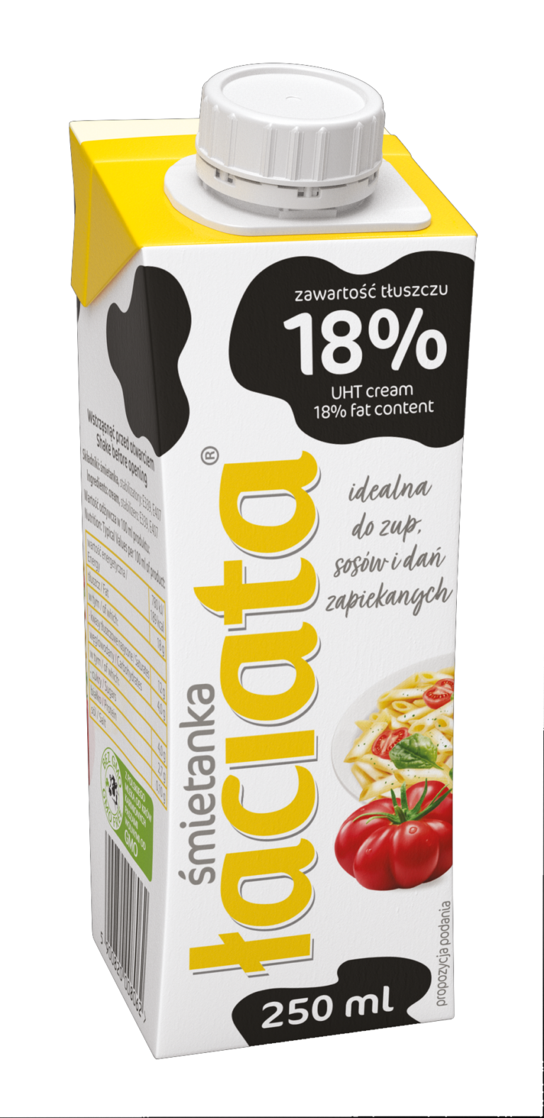 MLEKPOL LACIATA 18% UHT CREAM 250ML