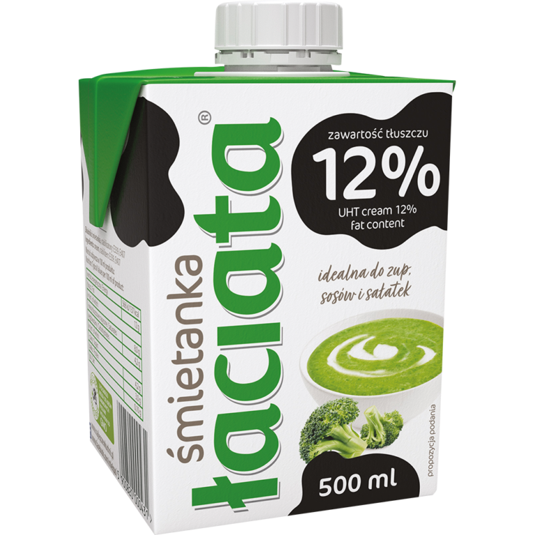 MLEKPOL LACIATA 12% UHT CREAM 500ML