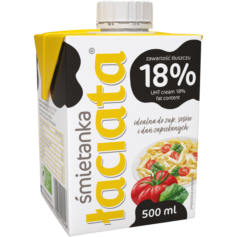 MLEKPOL LACIATA 18% UHT CREAM 500ML